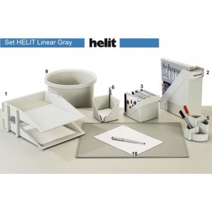 Suport Rotativ Instrumente De Scris Helit Linear-gri Deschis Suport Rotativ Instrumente De Scris Helit Linear-gri Deschis