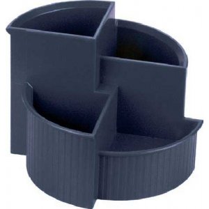 Suport Pentru Articole De Birou, 4 Compartimente, Helit Tidy - Negru Suport Pentru Articole De Birou, 4 Compartimente, Helit Tidy - Negru