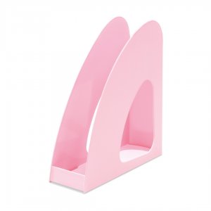Suport Vertical Plastic Pentru Cataloage Han Re-loop, Pp Reciclat - Roz Pastel