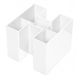 Suport Pentru Instrumente De Scris, Han Bravo - Alb Lucios