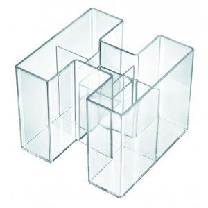 Suport Pentru Instrumente De Scris, Han Bravo - Transparent Cristal