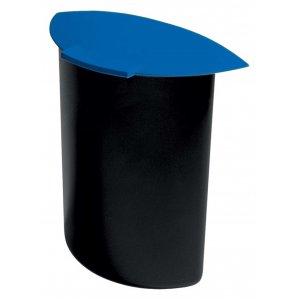 Separator Cu Capac Pentru Cos 30 Litri, Capacitate 6 Litri, Han Moon - Negru/albastru