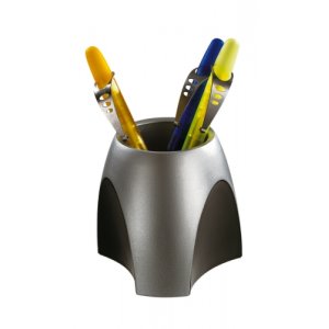 Suport Pentru Instrumente De Scris, Han Delta - Argintiu/negru