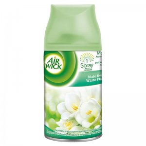 Air Wick White Flower, Rezerva Spray Odorizant Pentru Camera, 250ml Air Wick White Flower, Rezerva Spray Odorizant Pentru Camera, 250ml