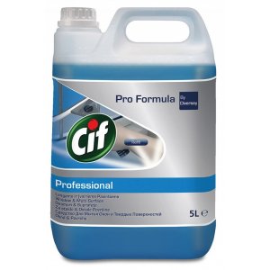 Cif Professional Window & Multisurfaces, Pentru Curatat Geamuri, 5 Litri