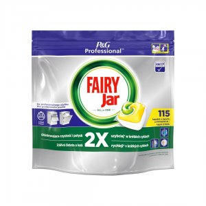 Fairy All-in-one Professional, Tablete Detergent Pentru Masina De Spalat Vase, 115buc/cutie