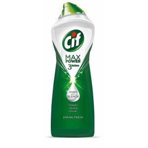 Cif Max Power Spring, Crema Universala Pentru Curatat, Cu Efect De Albire, 1001 Gr.
