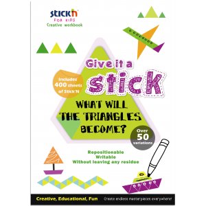Carte Creativa Stick"n Triangle - Triunghiuri Neon Asortate Carte Creativa Stick"n Triangle - Triunghiuri Neon Asortate