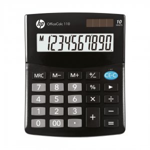 Calculator De Birou, 10 Digits, 125 X 101 X 33 Mm, Solar Power, Hp Oc110