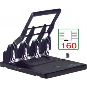 Perforator Metalic 4 Gauri, 160 Coli, Turikan Hdp-4160