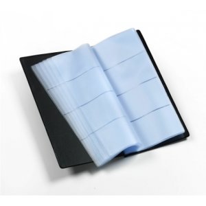 Mapa Pentru 96 Carti Vizita Artiglio - Negru