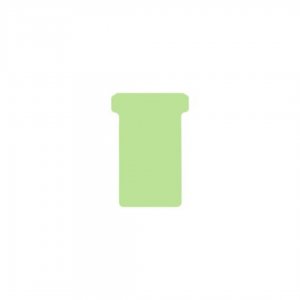 Jalema T-cards, Din Hartie, 100buc/set, Format 2 - (85 X 48mm, Top 60mm) - Verde