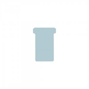 Jalema T-cards, Din Hartie, 100buc/set, Format 2 - (85 X 48mm, Top 60mm) - Albastru