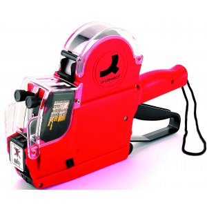 Aparat Pentru Etichete De Preturi 23 X 16 Mm, 10 Caractere, 2 Randuri, Q-connect - Rosu Aparat Pentru Etichete De Preturi 23 X 16 Mm, 10 Caractere, 2 Randuri, Q-connect - Rosu