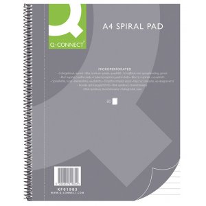 Caiet Cu Spirala, A4, 80 File - 70g/mp, 4 Perf., Coperti Carton, Q-connect - Dictando Caiet Cu Spirala, A4, 80 File - 70g/mp, 4 Perf., Coperti Carton, Q-connect - Dictando