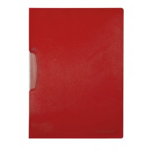 Dosar Din Plastic Cu Clema Pivotanta, Q-connect - Rosu Transparent Dosar Din Plastic Cu Clema Pivotanta, Q-connect - Rosu Transparent