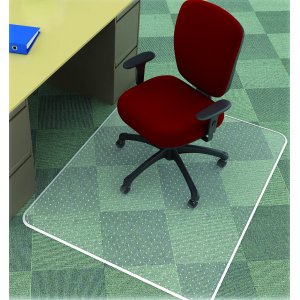 Covoras Pvc Transparent, Protectie Mocheta, 120 X 90cm - Forma Dreptunghiulara, Q-connect