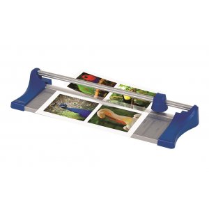 Trimmer A4, Latime De Taiere 32cm, 10 Coli, Q-connect - Albastru/argintiu Trimmer A4, Latime De Taiere 32cm, 10 Coli, Q-connect - Albastru/argintiu