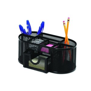 Organizer Metalic Mesh, De Birou, 8 Compartimente, Q-connect - Negru Organizer Metalic Mesh, De Birou, 8 Compartimente, Q-connect - Negru