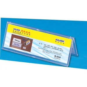Display Nume Pentru Birou, Din Plastic, Forma A, 85 X 250mm, Kejea - Transparent Display Nume Pentru Birou, Din Plastic, Forma A, 85 X 250mm, Kejea - Transparent