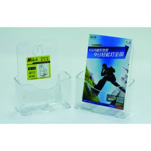 Display Plastic Pentru Brosuri, De Birou/perete, 1 X A5, Kejea - Transparent Display Plastic Pentru Brosuri, De Birou/perete, 1 X A5, Kejea - Transparent
