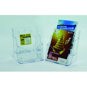 Display Plastic Pentru Brosuri, De Birou/perete, 2 X A5, Kejea - Transparent Display Plastic Pentru Brosuri, De Birou/perete, 2 X A5, Kejea - Transparent