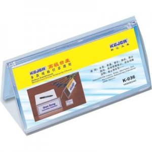 Display Nume Pentru Birou, Din Plastic Flexibil, Forma A, 100 X 220mm, Kejea - Transparent Display Nume Pentru Birou, Din Plastic Flexibil, Forma A, 100 X 220mm, Kejea - Transparent