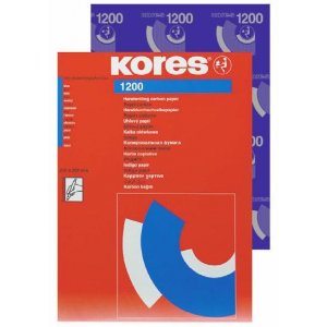Indigo Albastru Pentru Scris De Mana A4 100coli/top , Kores