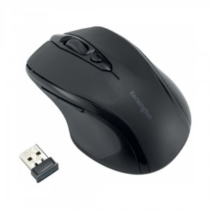 Mouse Kensington Eq My310, Conexiune Wireless, Dimensiune Medie, Plastic Partial Reciclat, Negru