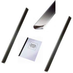 Sina Legare Documente Leitz, Plastic, A4, 9 Mm, 90 Coli, 25 Buc/set, Negru Sina Legare Documente Leitz, Plastic, A4, 9 Mm, 90 Coli, 25 Buc/set, Negru