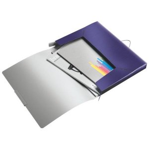 Mapa Jumbo Leitz Style, Pp, A4, 250 Coli, Albastru-violet