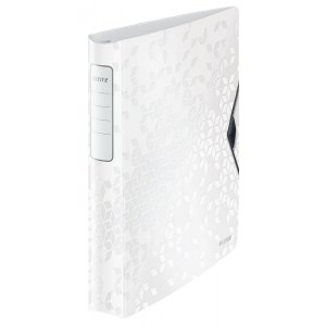 Caiet Mecanic Leitz Active Wow Softclick, Polyfoam, A4, Mecanism 4dr, Inel 30 Mm, Alb