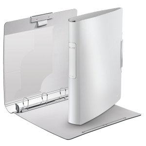 Caiet Mecanic Leitz Active Style Softclick, Mecanism 4dr, Inel 30mm, Polyfoam - Alb Arctic