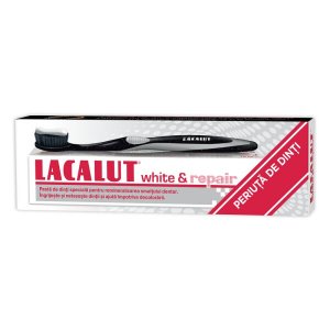 Lacalut Pasta Dinti De White And Repair 75ml Plus Periuta Dinti Lacalut Pasta Dinti De White And Repair 75ml Plus Periuta Dinti