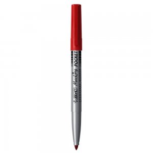 Marker Permanent Rosu 1.0mm 1445 Bic Marker Permanent Rosu 1.0mm 1445 Bic