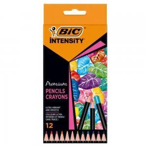 Creioane Colorate 12 Culori Intensity Premium Bic Creioane Colorate 12 Culori Intensity Premium Bic