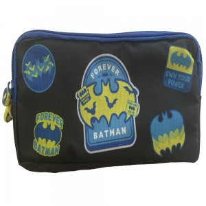 Penar Etui 3 Fermoare Negru Batman Pigna Penar Etui 3 Fermoare Negru Batman Pigna