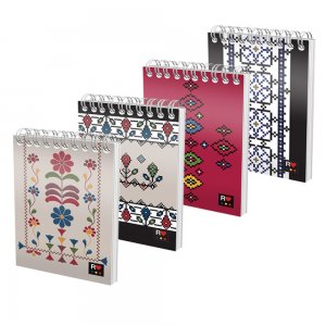 Bloc Notes Spira A6 80 File Dictando Ethno Diverse Modele Pigna