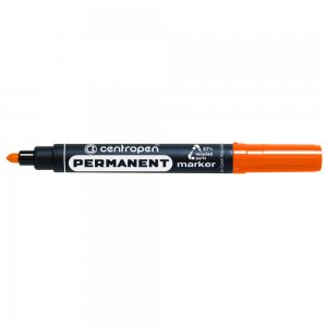Marker Permanent Portocaliu Varf Rotund 2.5mm 8566 Centropen Marker Permanent Portocaliu Varf Rotund 2.5mm 8566 Centropen