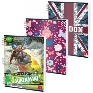 Caiet Spira A4 80 File Aritmetica Color Pigna Caiet Spira A4 80 File Aritmetica Color Pigna