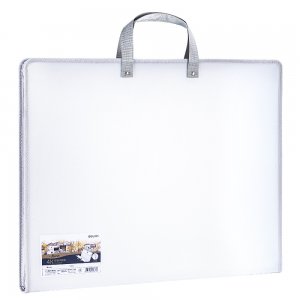 Servieta Pp Pentru Portofoliu Pictura 440x350x35mm Alba Deli Servieta Pp Pentru Portofoliu Pictura 440x350x35mm Alba Deli