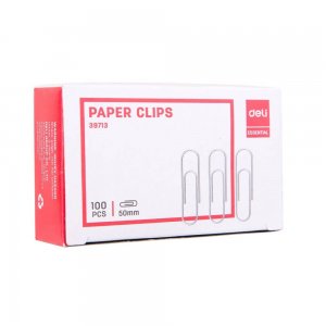 Agrafe Metalice Deli, 50 mm, 100 Buc/Cutie, Set Agrafe de Metal, Set Agrafe Metal, Set Agrafe Birou, Set Agrafe de Birou, Set Agrafe pentru Birou, Set Agrafe Hartii, Set Agrafe pentru Hartii, Set Agrafe de Hartie, Set Agrafe Metal 50 mm