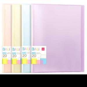 MAPA PREZENTARE 20 FOLII COP. RIGIDE CULORI PASTEL BALI DELI