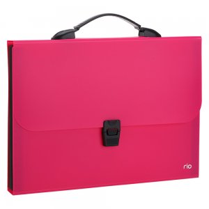 Servieta Plastic Cu Maner 7 Compart. Div. Cul. Neon Deli Servieta Plastic Cu Maner 7 Compart. Div. Cul. Neon Deli