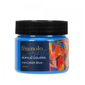 CULORI ACRILICE 100ML ALBASTRU COBALT FINENOLO DELI