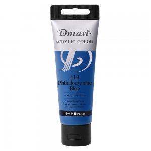 Culori Acrilice Profesionale 75ml Albastru Phtalat 413 Dmast By Pebeo
