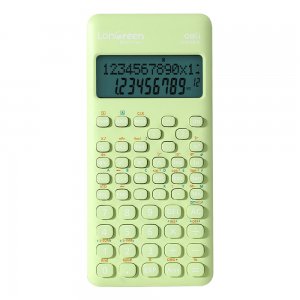 Calculator Stiintific 12dig 240f Vernil Longreen Plastic Reciclat Deli