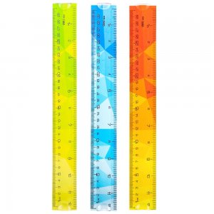 RIGLA 30CM MULTICOLORA FLEXIBILA DELI RIGLA 30CM MULTICOLORA FLEXIBILA DELI