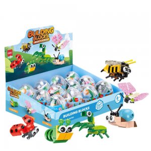 BLOCURI CONSTRUCTII TIP LEGO MODEL INSECTE ASORTATE DELI BLOCURI CONSTRUCTII TIP LEGO MODEL INSECTE ASORTATE DELI