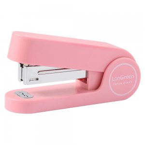 Capsator 25 Coli 24/6 Roz Longreen Plastic Reciclat Deli